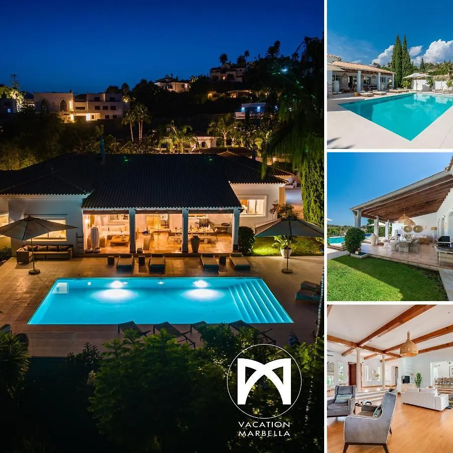 Vacation Marbella I Villa Ballesteros, Near Golf Courses, Private Pool And Gigantic Garden Estepona